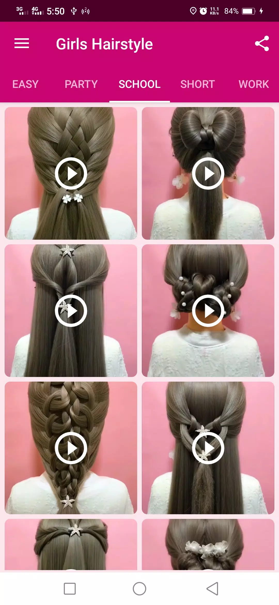 Girls Hairstyle スクリーンショット 3