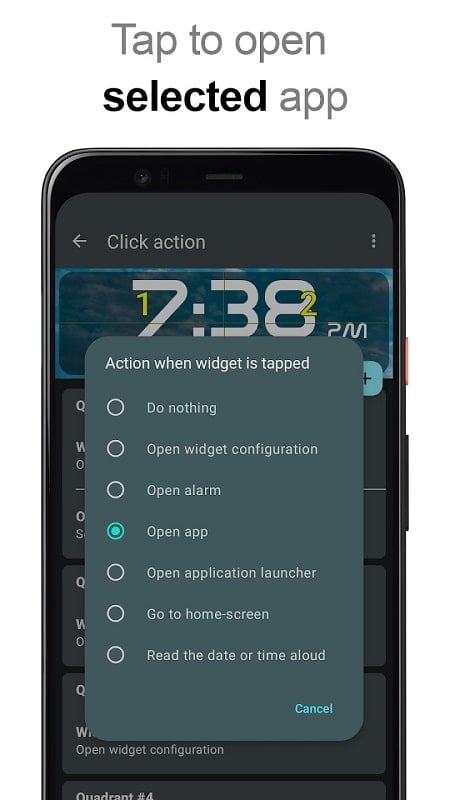 DIGI Clock Widget Plus Captura de pantalla 2