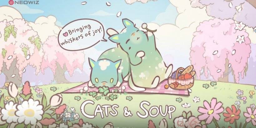 Cats & Soup Unveils Cherry Blossom Update with Fresh Seasonal Content