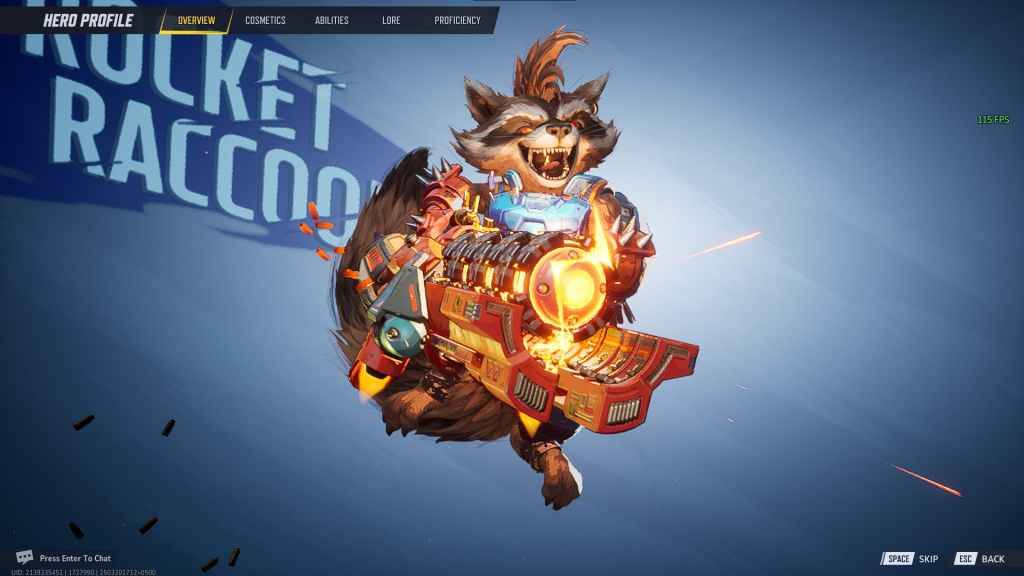 Rivales de Marvel de Rocket Racoon