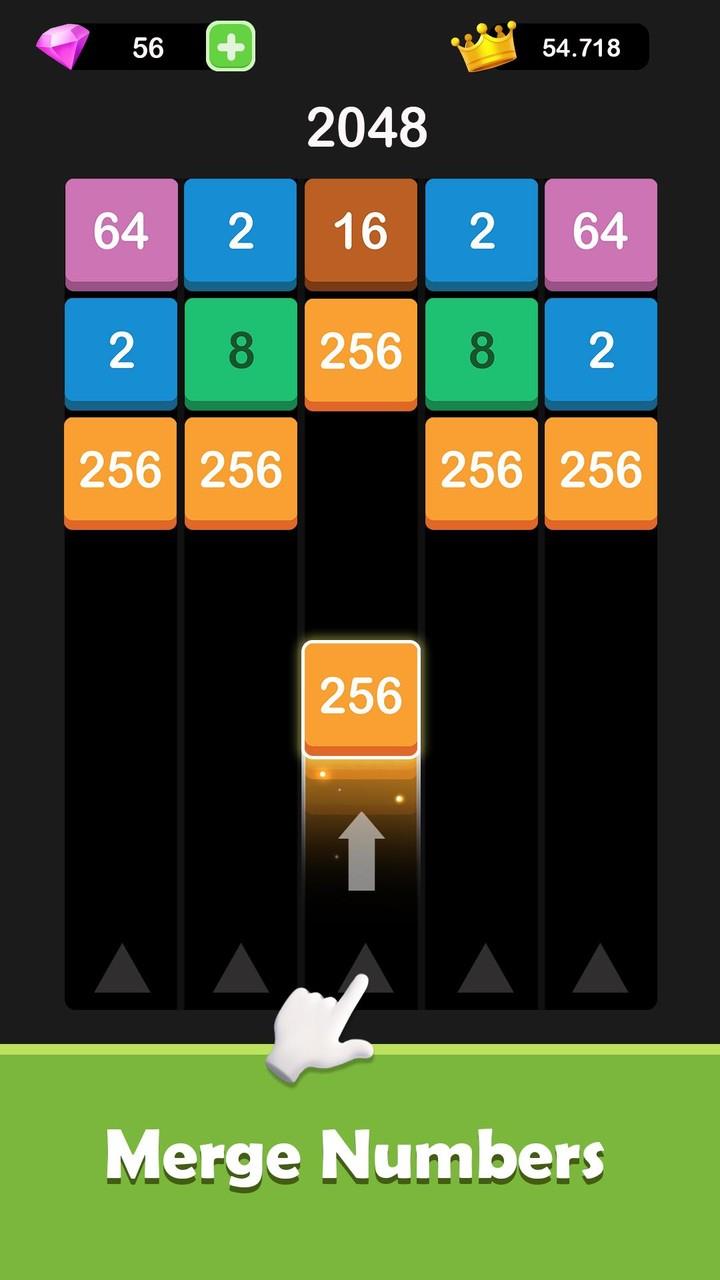 X2 Blocks: 2048 Merge Скриншот 1