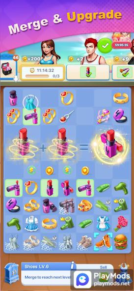 Merge Lover: Story & Makeover 스크린샷 4