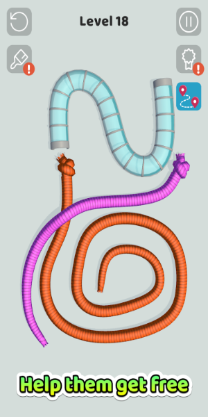 Tangled Snakes Screenshot 2