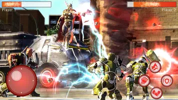 Superheroes Street Fighting Game: Infinity Karate Скриншот 1