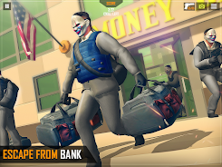 Real Gangster Bank Robber Game Captura de pantalla 4