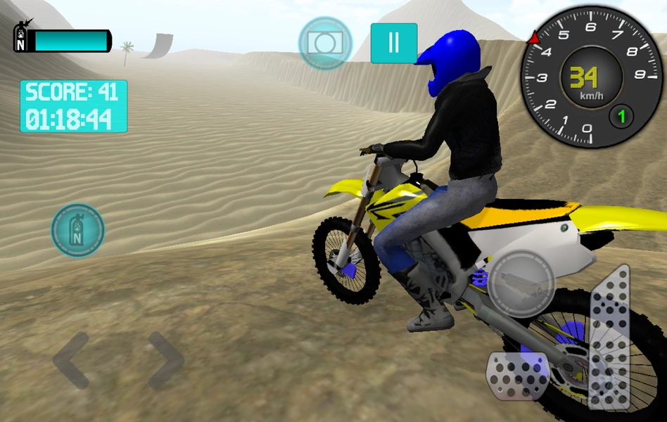 Bike Offroad Simulator स्क्रीनशॉट 3