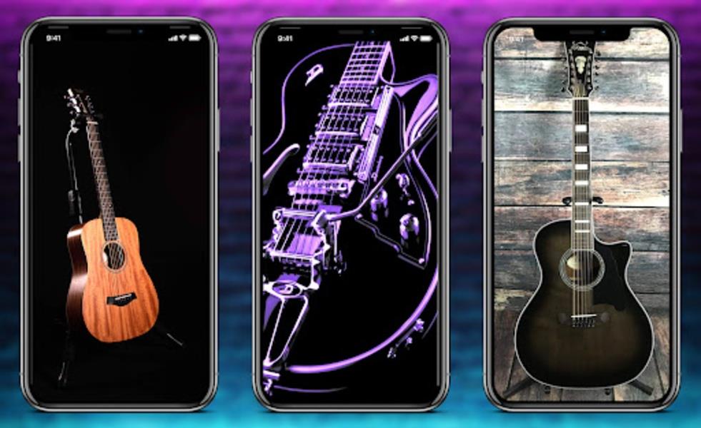 Guitar wallpaper स्क्रीनशॉट 4