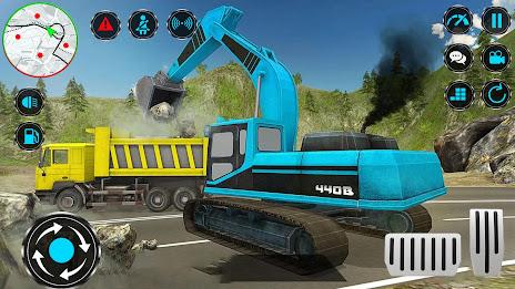 Heavy Excavator Rock Mining 스크린샷 4