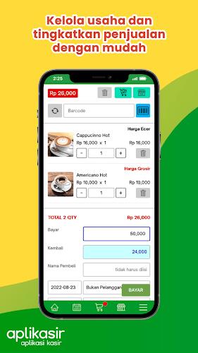 Kasir POS Aplikasir Captura de pantalla 2