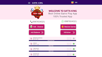 Satta King - Online Matka play Captura de tela 2