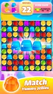 Jelly Jam Crush- Match 3 Games Captura de tela 1