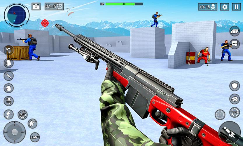 FPS War Game: Offline Gun Game應用截圖第2張