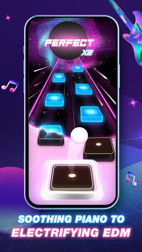 Tiles Hop Fire: EDM Piano Mix スクリーンショット 1