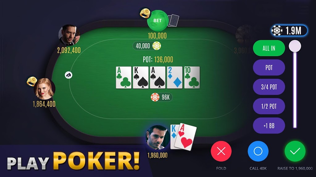 Poker Arena Champions - Texas Hold’em & Omaha スクリーンショット 1