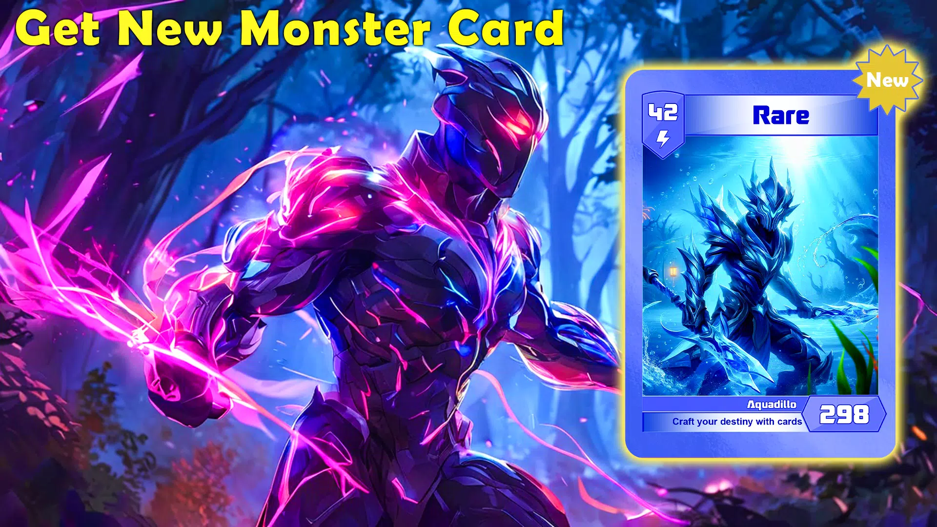 Monsters Card Collector Game Screenshot 1