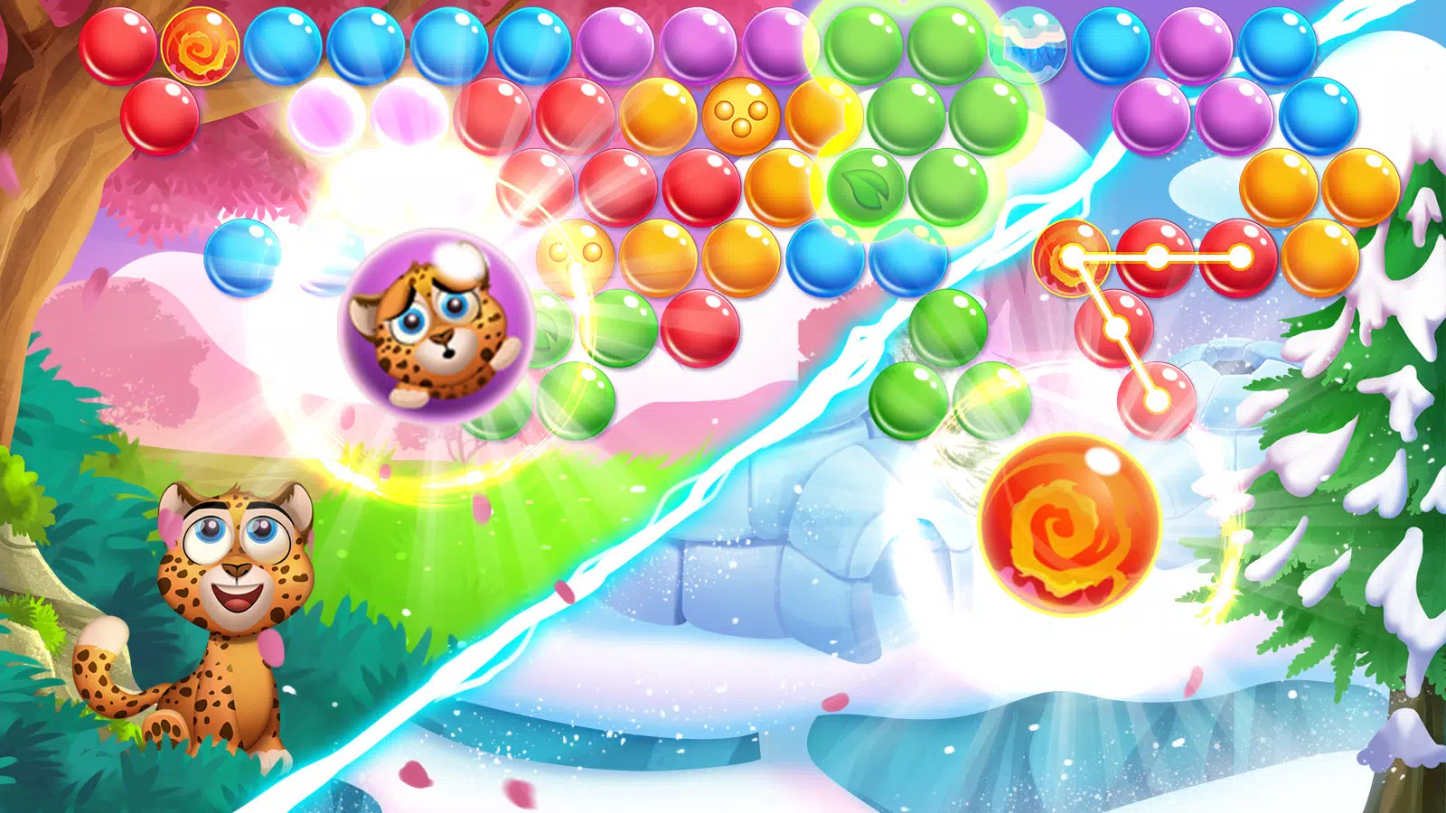 Bubble Pop: Wild Rescue應用截圖第1張