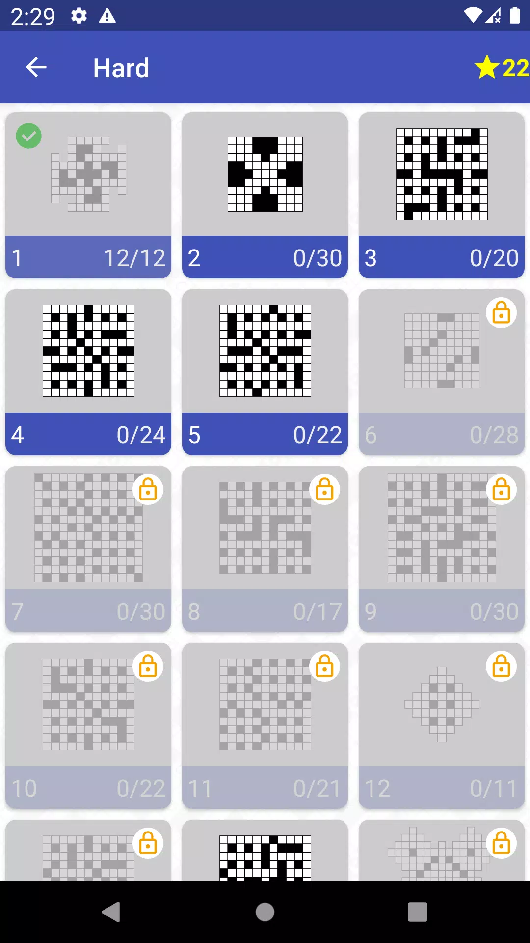 English Crossword puzzle 스크린샷 3