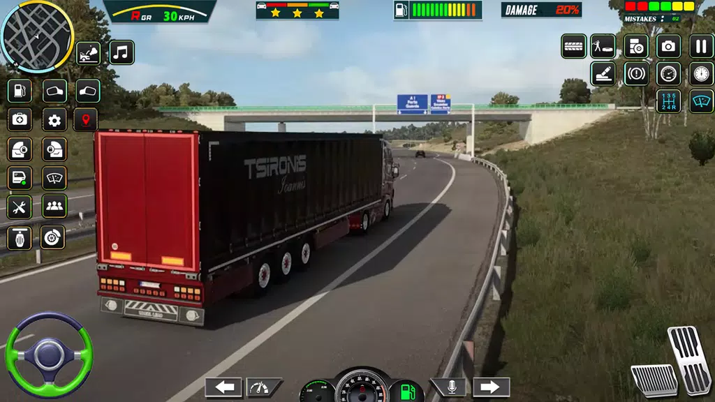 Real City Cargo Truck Driving स्क्रीनशॉट 4