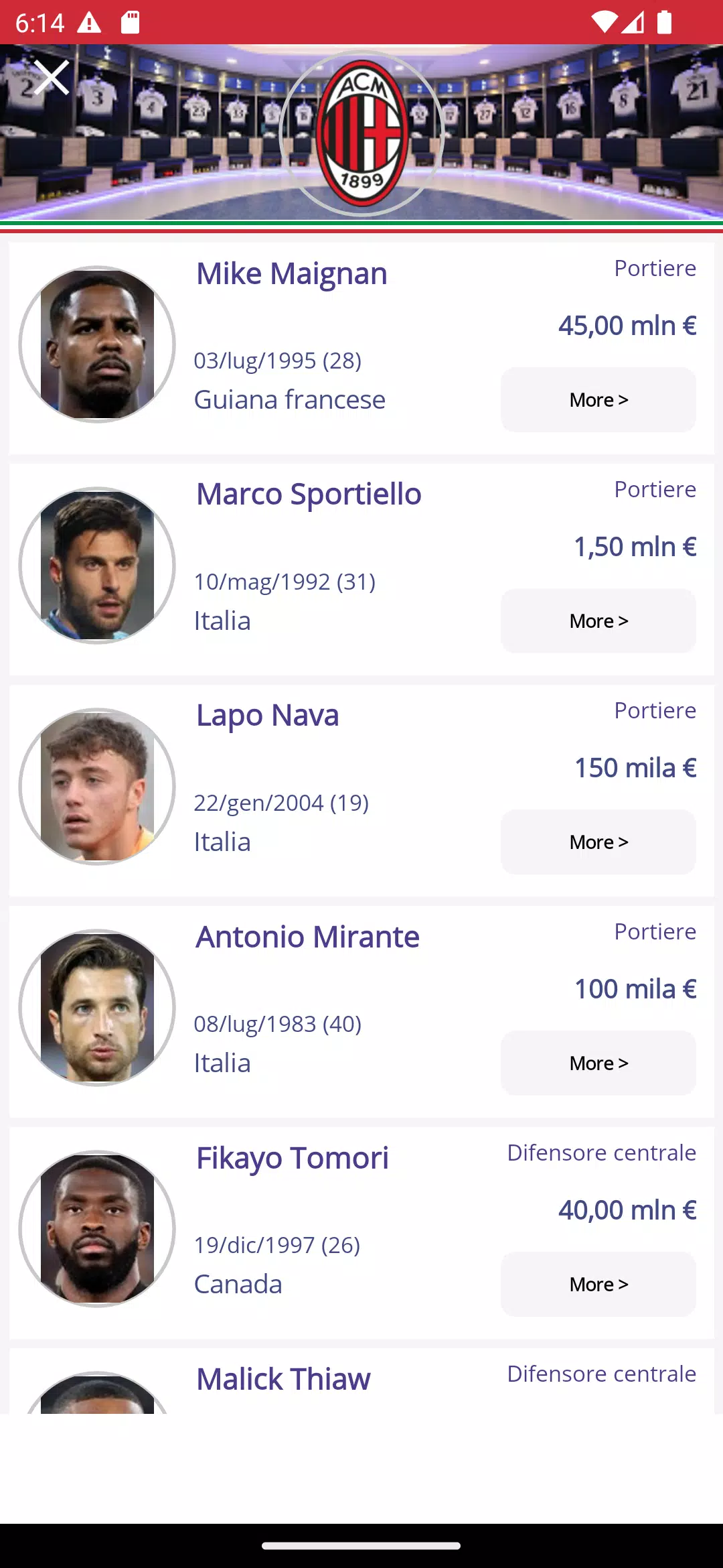 Football Serie A Calcio Italy Screenshot 4