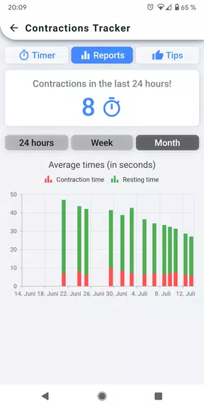 Contractions Tracker Screenshot 4