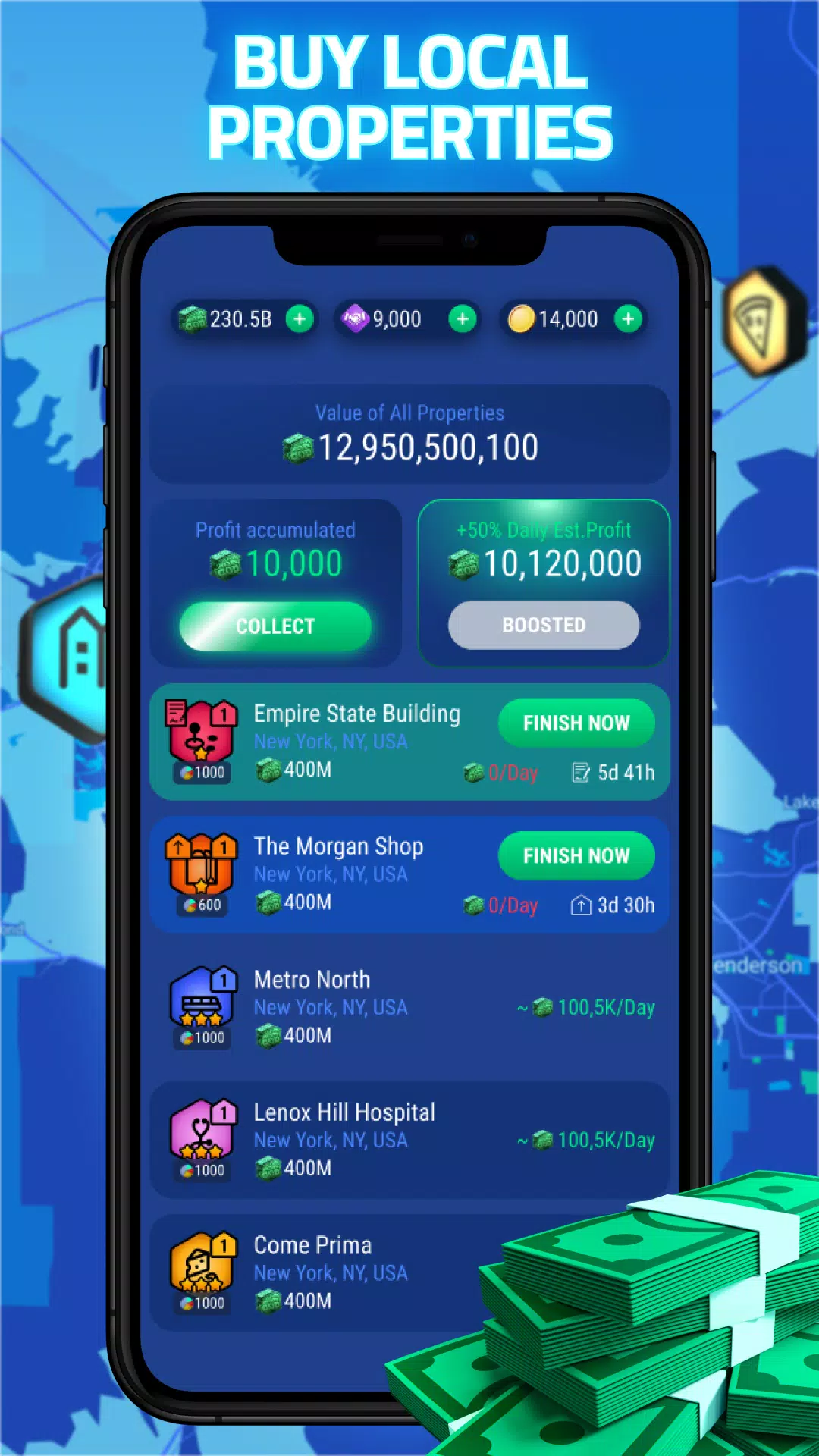Landlord Go - Real Estate Game Скриншот 4