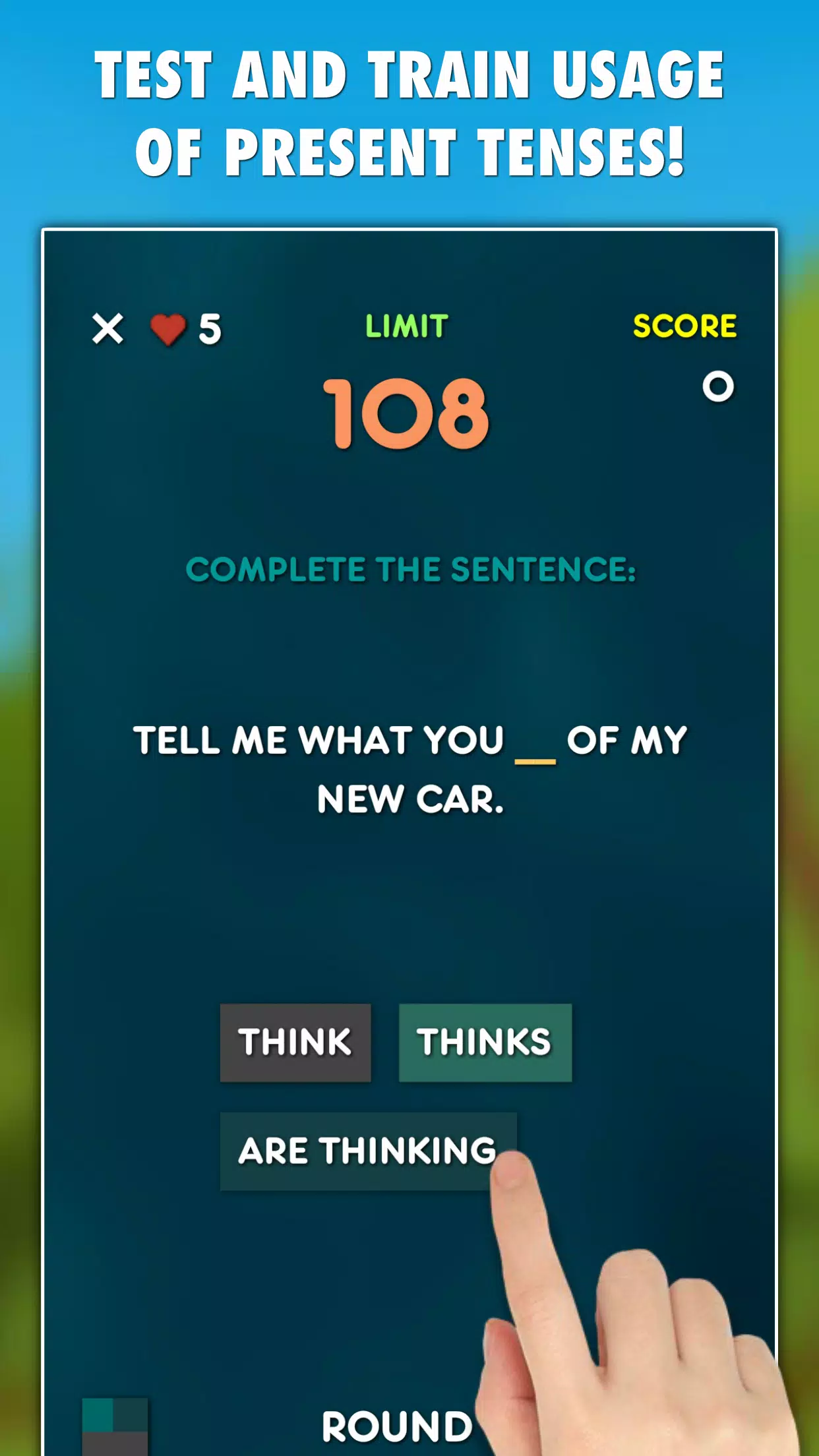 Present Tenses Screenshot 1