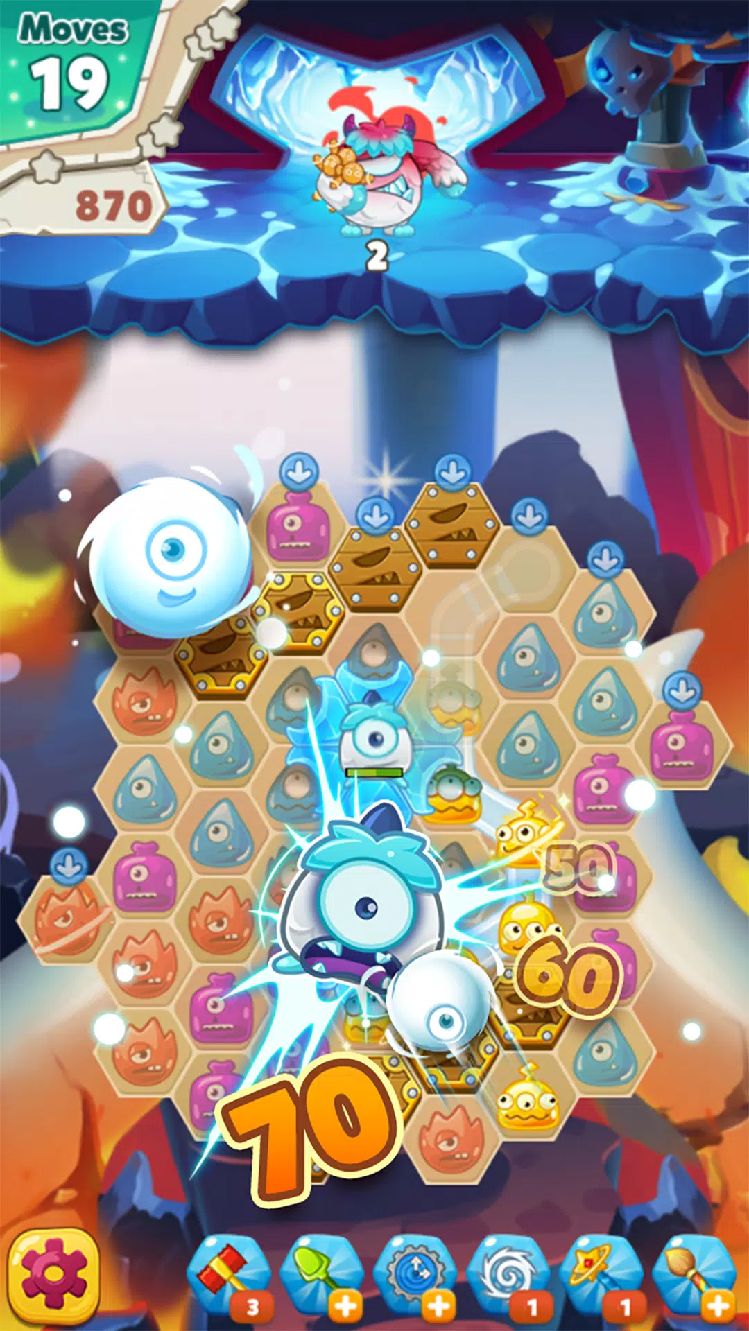 Monster Busters: Ice Slide應用截圖第1張