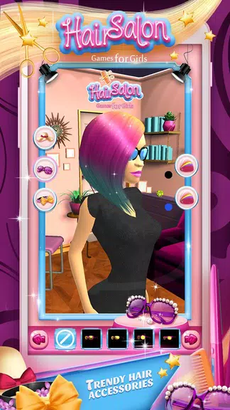 Hair Salon Games for Girls Скриншот 2