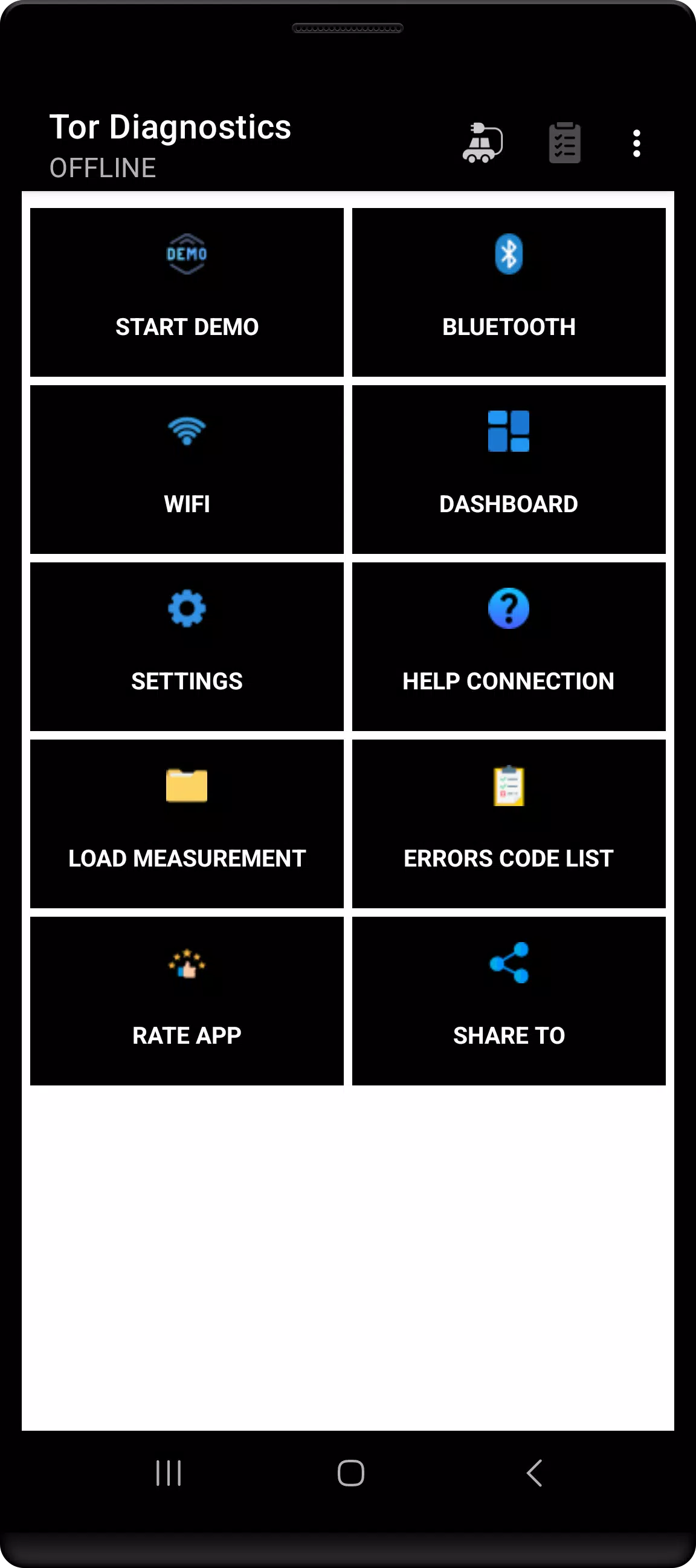 Tor OBD2 Diagnostics应用截图第1张