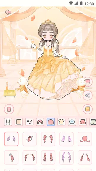 Cute live star:dress up avatar 스크린샷 3