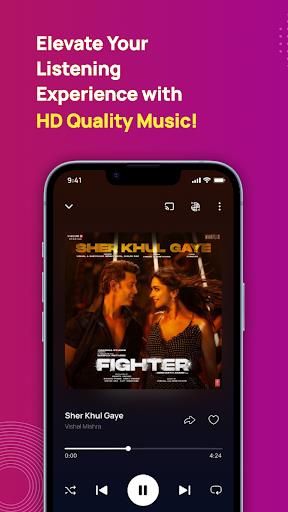 Gaana: MP3 Songs, Music App Captura de tela 3