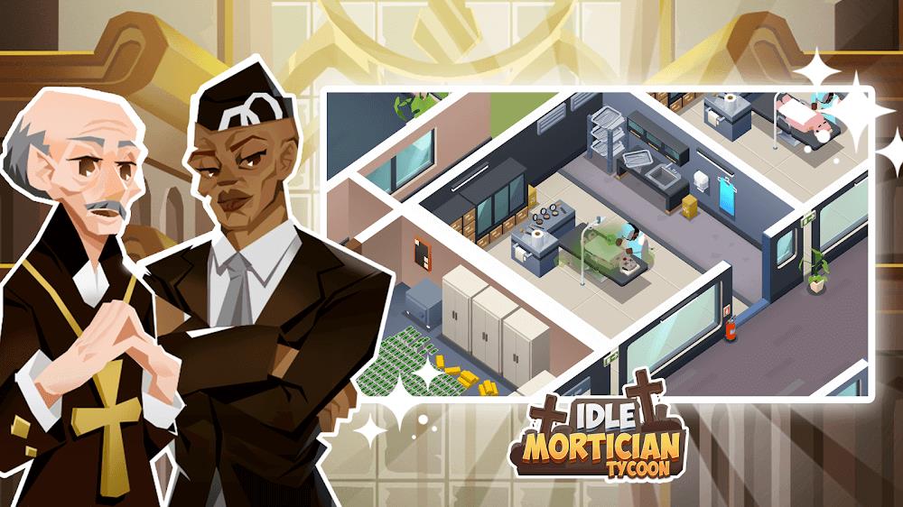 Idle Mortician Tycoon Скриншот 2