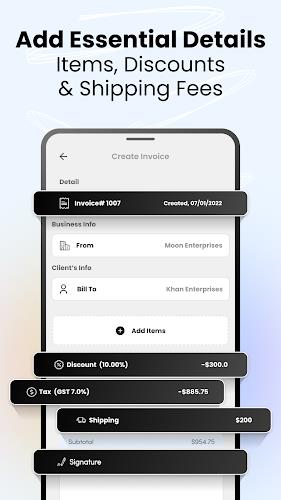 Invoice Maker and Generator 스크린샷 1