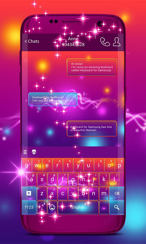 Keyboard Theme for Samsung Captura de tela 1