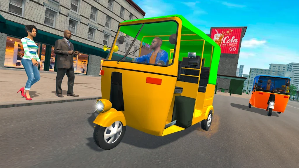 Grand Tuk Tuk Rickshaw Game Screenshot 4