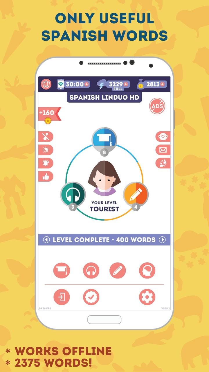 Spanish for Beginners: LinDuo Capture d'écran 2