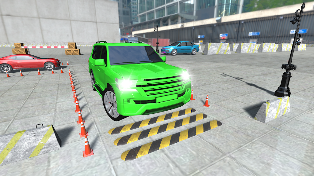 Prado Car Parking Driving Game Captura de tela 2