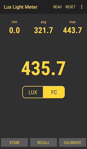 Lux Light Meter Pro应用截图第4张