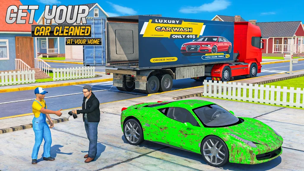 Mobile Car Wash: Car Games 3d Screenshot 3