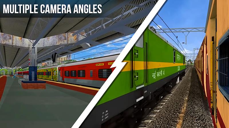 Ind Express Train Simulator Captura de tela 1