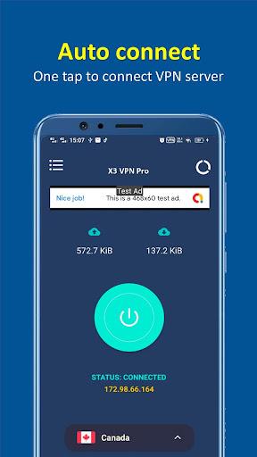 X3 VPN Pro - Fast , Secure & Unlimited VPN應用截圖第2張