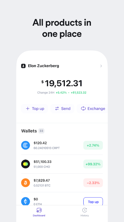 SPACE iZ Wallet Captura de tela 4