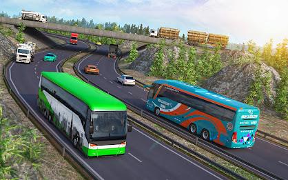 US Coach Bus Driving Game 2024 स्क्रीनशॉट 4