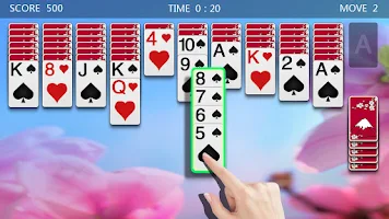 Spider Solitaire-card game Captura de pantalla 4