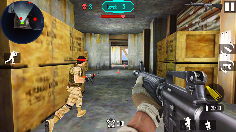 Gun Shoot War: Dead Ops Mod Capture d'écran 4