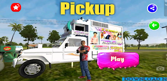 Mod bussid dj pickup simulator Скриншот 3