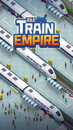 Idle Train Empire - Idle Games Captura de tela 1