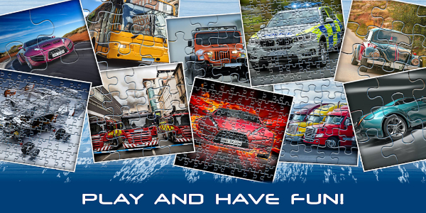 Cars Puzzles Game for boys