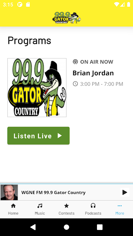 99.9 Gator Country 스크린샷 4