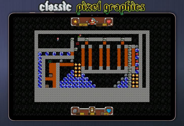Catacombs: Arcade pixel maze Captura de pantalla 3